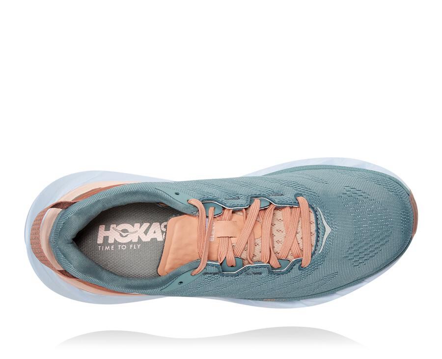 Chaussure Running Hoka One One Elevon 2 Femme - Bleu - LZR-541027